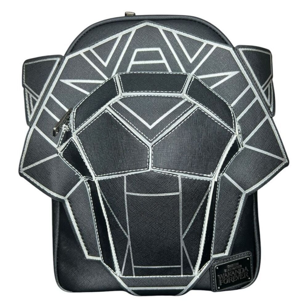 NEW Loungefly Marvel Black Panther Wakanda Forever Figural‎ Mini Backpack